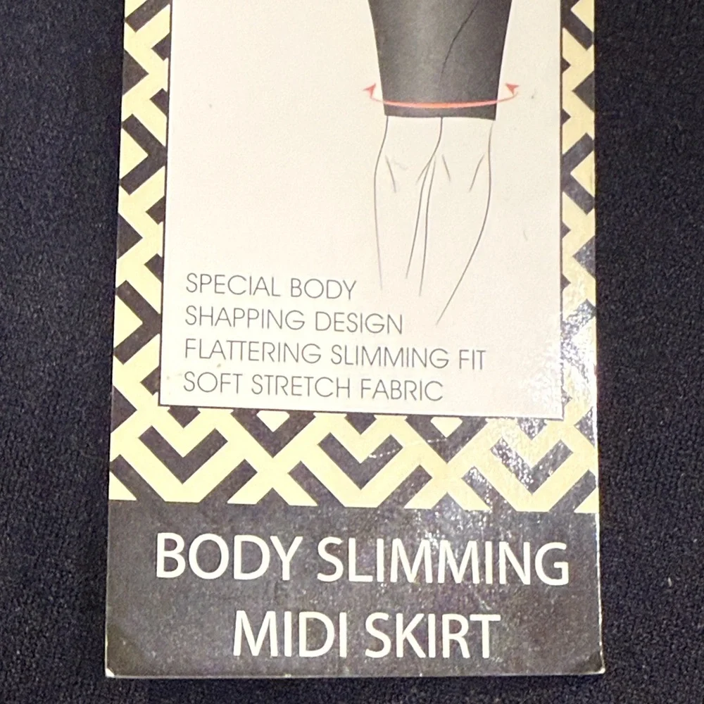 Soho Lady Women’s Body Slimming Midi Skirt (2 Skirts)(Size: Large)(NWT) - Picture 14 of 14